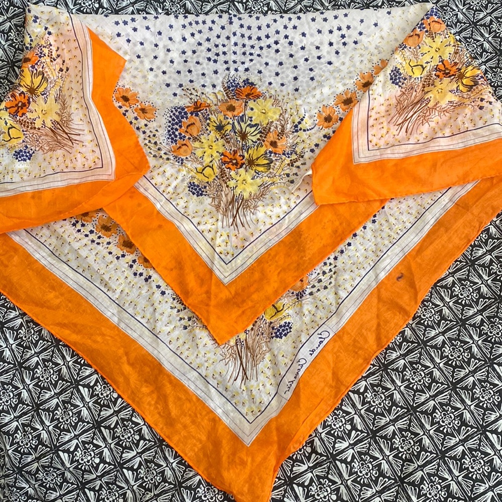 Beautiful floral scarf